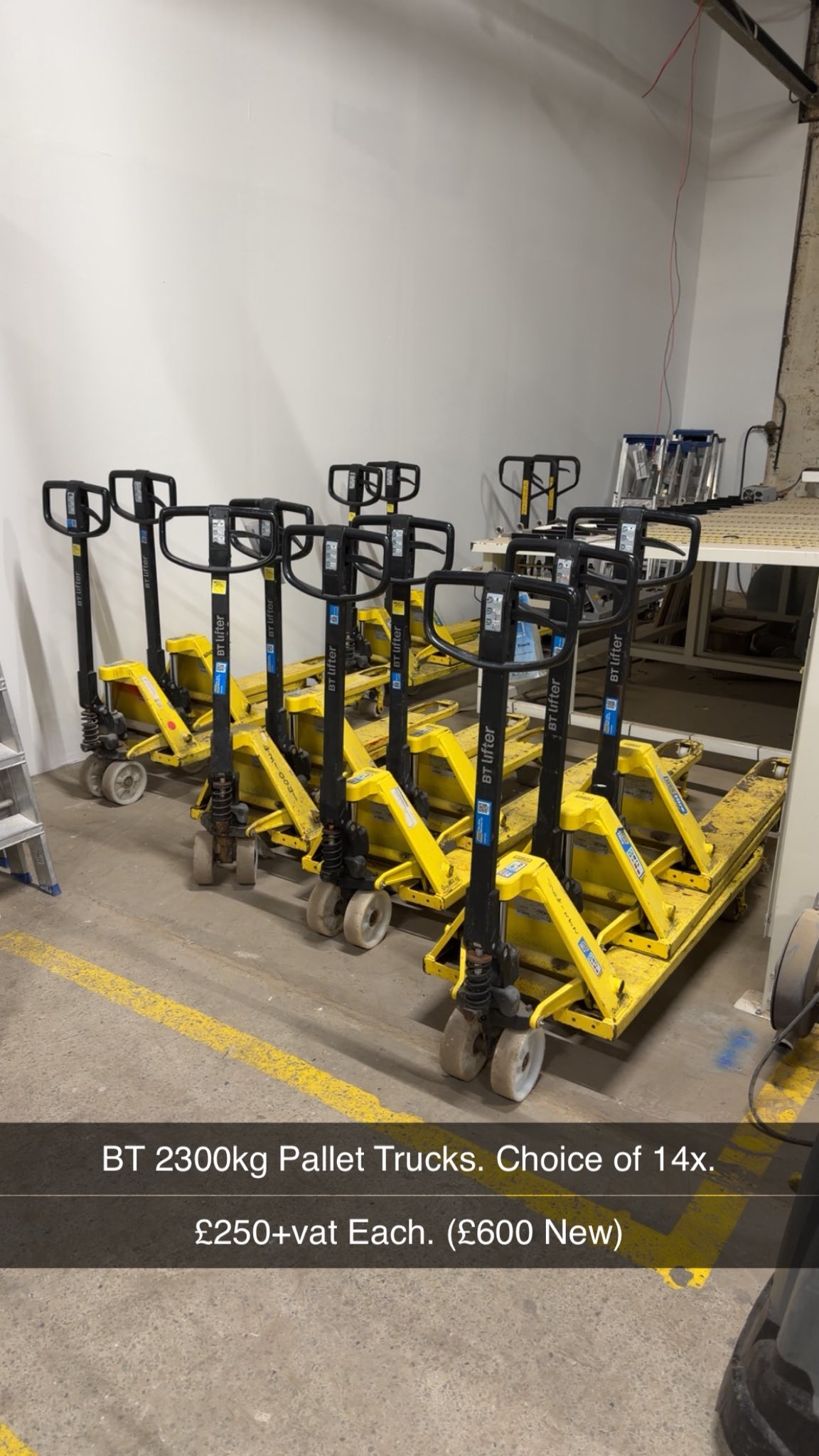 BT 2300Kg Pallet Trucks Used