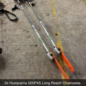 Husqvarna 525P4S Long Reach Chainsaw Used