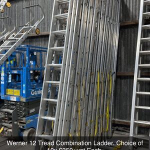 Werner 12 Tread Combination Ladder