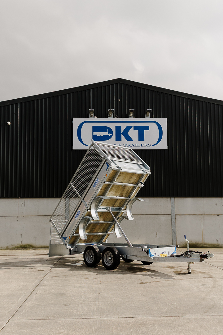 Dale Kane Tipping Trailer 8Ft Mesh Kit Trailer